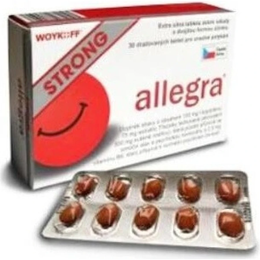 allegra STRONG 1×30 tbl, complemento alimenticio