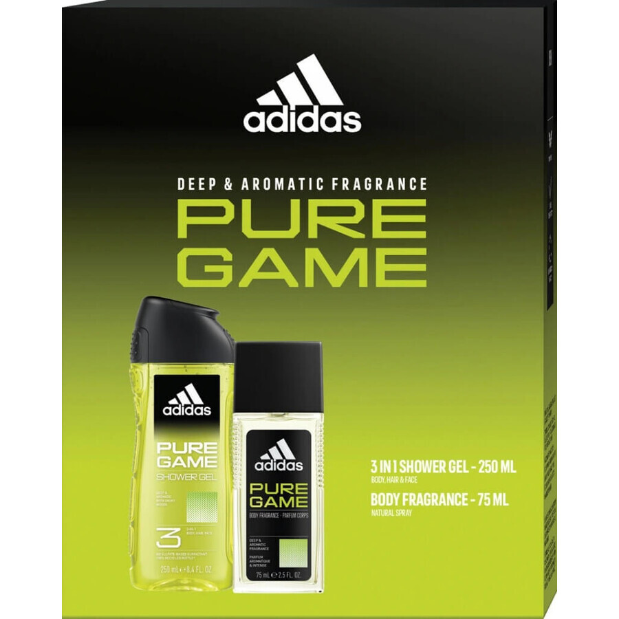 Acquista Adidas uomini puro gioco cartuccia (dns + sg) 1 × 1 pc, confezione regalo Adidas uomini puro gioco cartuccia (dns + sg) 1 × 1 pc, confezione regalo