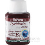 MedPharma PYRIDOXIN 20 mg (vitamina B6) 1×37 tbl, 30+7 gratuito MedPharma PYRIDOXIN 20 mg (vitamina B6) 1×37 tbl, 30+7 gratuito