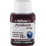 MedPharma PYRIDOXIN 20 mg (vitamina B6) 1×37 tbl, 30+7 gratuito MedPharma PYRIDOXIN 20 mg (vitamina B6) 1×37 tbl, 30+7 gratuito