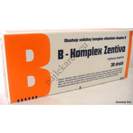 B-Komplex Zentiva 30 tbl 1×30 tbl, vitamina B