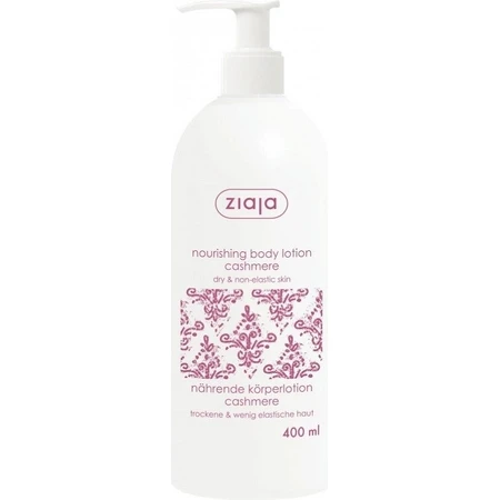 Ziaja - nährende Körperlotion mit Kaschmirprotein 1×400 ml, Körperlotion