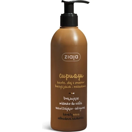 Ziaja - nährende Körperlotion mit Kaschmirprotein 1×400 ml, Körperlotion