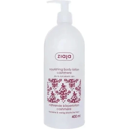 Ziaja - nährende Körperlotion mit Kaschmirprotein 1×400 ml, Körperlotion