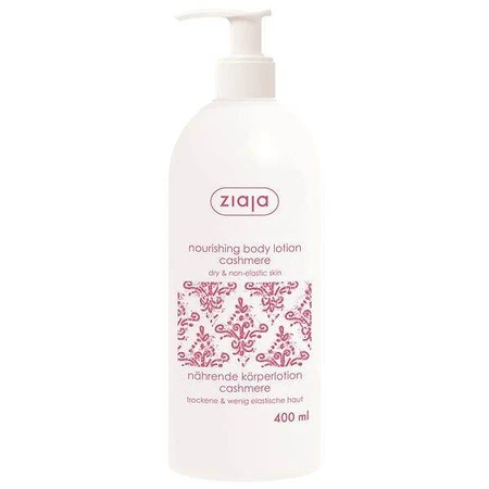 Ziaja - nährende Körperlotion mit Kaschmirprotein 1×400 ml, Körperlotion