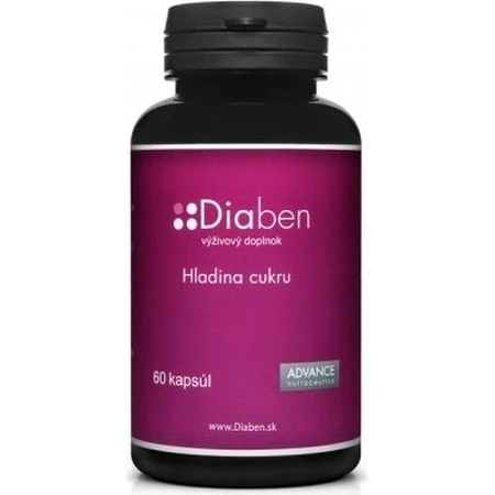 Diaben 60 cps - suikerspiegel 1×60 cps, voedingssupplement