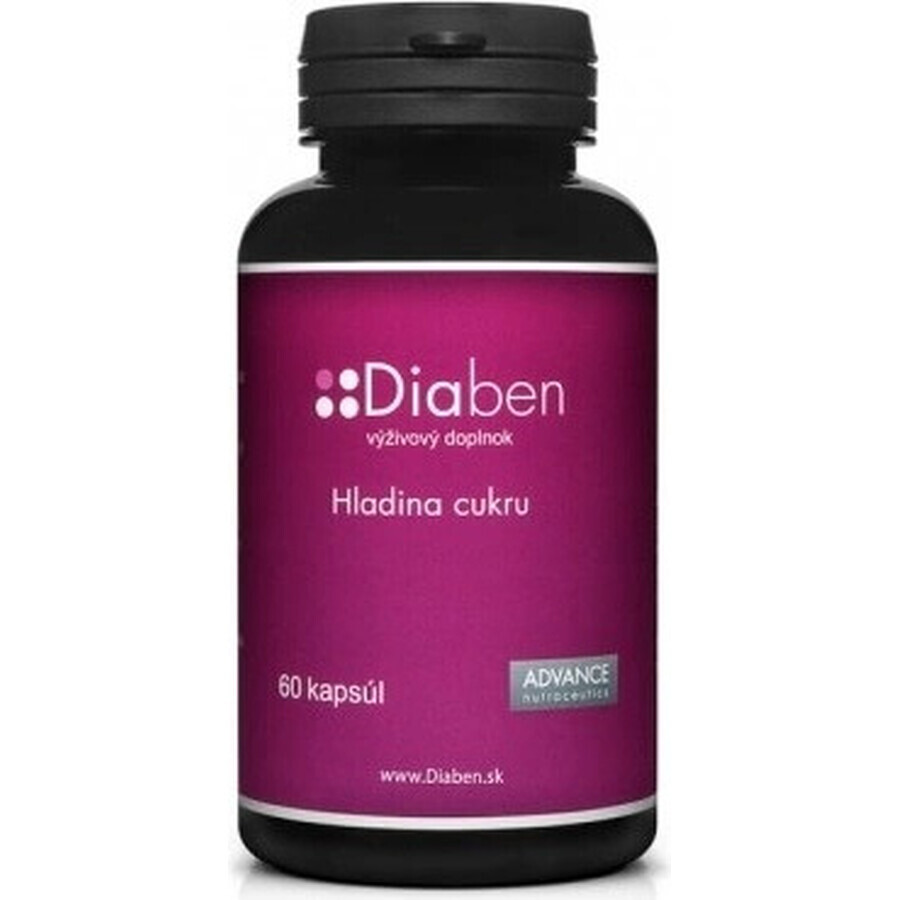 Diaben 60 cps - taux de sucre 1×60 cps, complément alimentaire