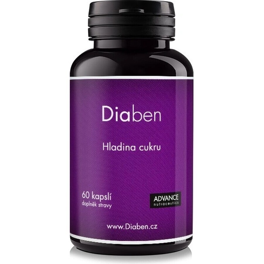 Diaben 60 cps - taux de sucre 1×60 cps, complément alimentaire