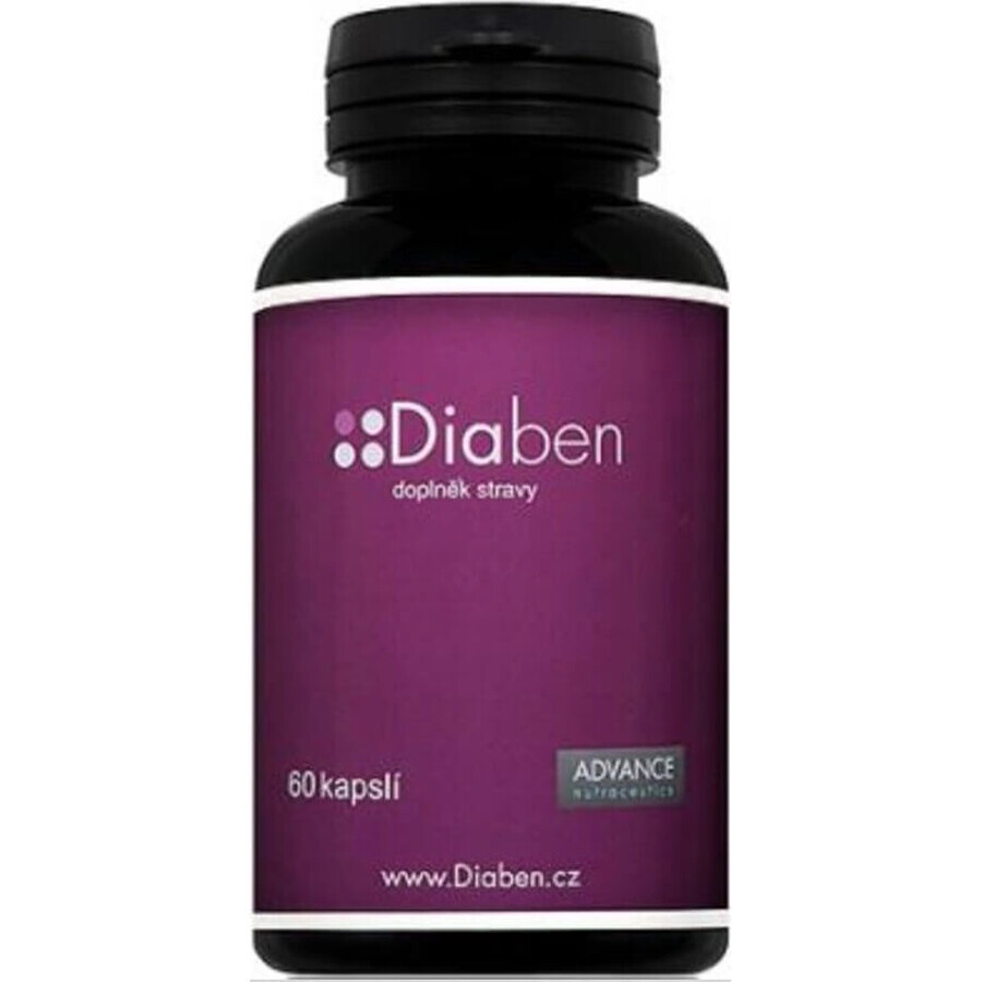 Diaben 60 cps - taux de sucre 1×60 cps, complément alimentaire