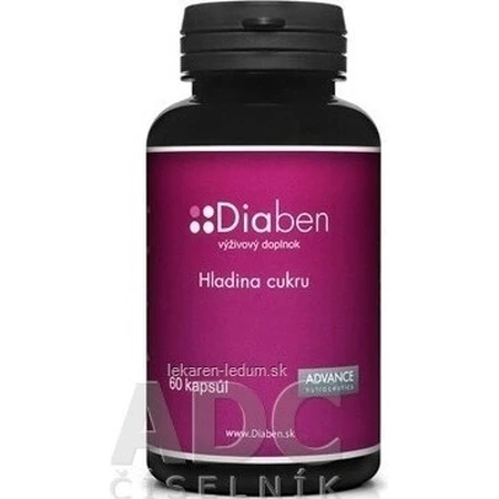 Diaben 60 cps - suikerspiegel 1×60 cps, voedingssupplement