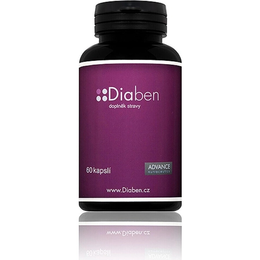 Diaben 60 cps - taux de sucre 1×60 cps, complément alimentaire