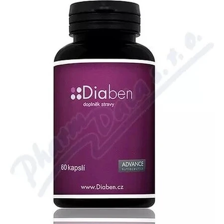 Diaben 60 cps - suikerspiegel 1×60 cps, voedingssupplement
