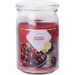 Emocio Bottiglia in vetro 93x142 mm con coperchio in vetro Candela profumata Black Cherry 1×1 pz, dimensioni 93 x 142 mm