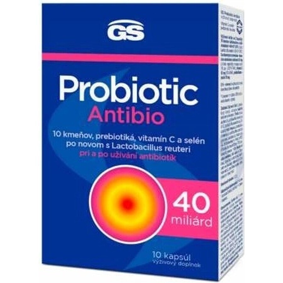 GS Probiotic Antibiotic 1×10 cps, integratore alimentare
