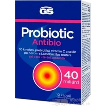 GS Probiotic Antibio 1×10 capsules, voedingssupplement