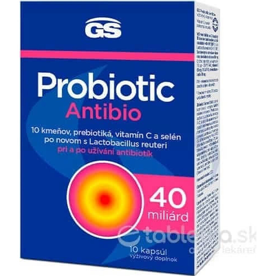 GS Probiotic Antibiotic 1×10 cps, integratore alimentare