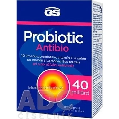 GS Probiotic Antibio 1×10 capsules, voedingssupplement