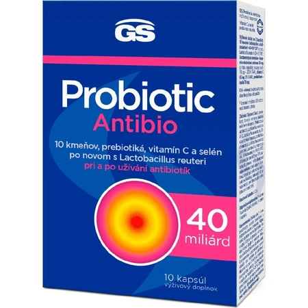 GS Probiotic Antibio 1×10 capsules, voedingssupplement