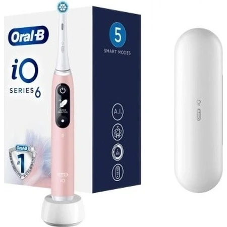 Toothbrush Oral-B iO Series 6 Pink 1×1, electric toothbrush