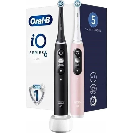 Toothbrush Oral-B iO Series 6 Pink 1×1, electric toothbrush