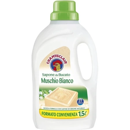Detergente líquido para ropa Chanteclair Muschio Bianco 27 lavados, 1×1500 ml