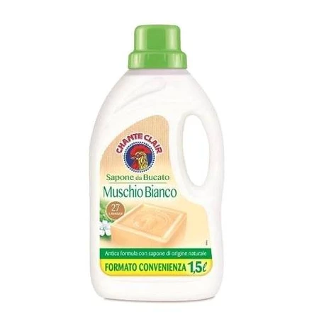 Detergente líquido para ropa Chanteclair Muschio Bianco 27 lavados, 1×1500 ml