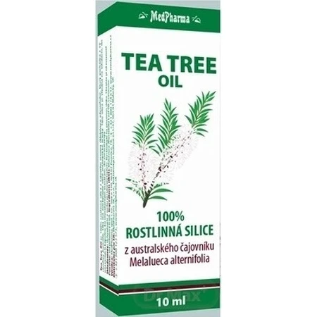MedPharma TEA TREE OIL 1×10 ml, 100% Australian Tea Tree Essential Oil