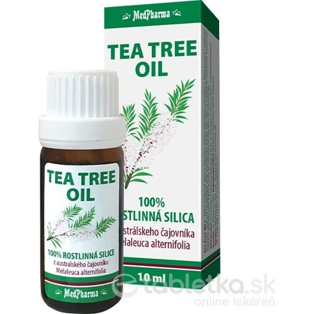 MedPharma TEA TREE OIL 1×10 ml, 100% Australian Tea Tree Essential Oil