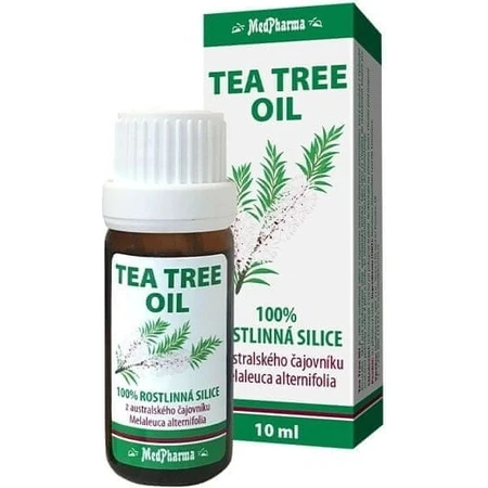 MedPharma TEA TREE OIL 1×10 ml, 100% Australian Tea Tree Essential Oil