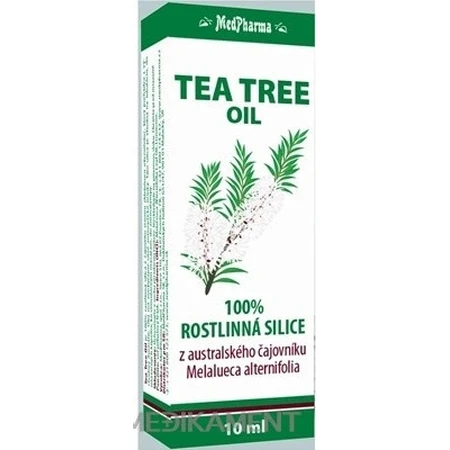 MedPharma TEA TREE OIL 1×10 ml, 100% Australian Tea Tree Essential Oil
