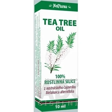 MedPharma TEA TREE OIL 1×10 ml, 100% Australian Tea Tree Essential Oil