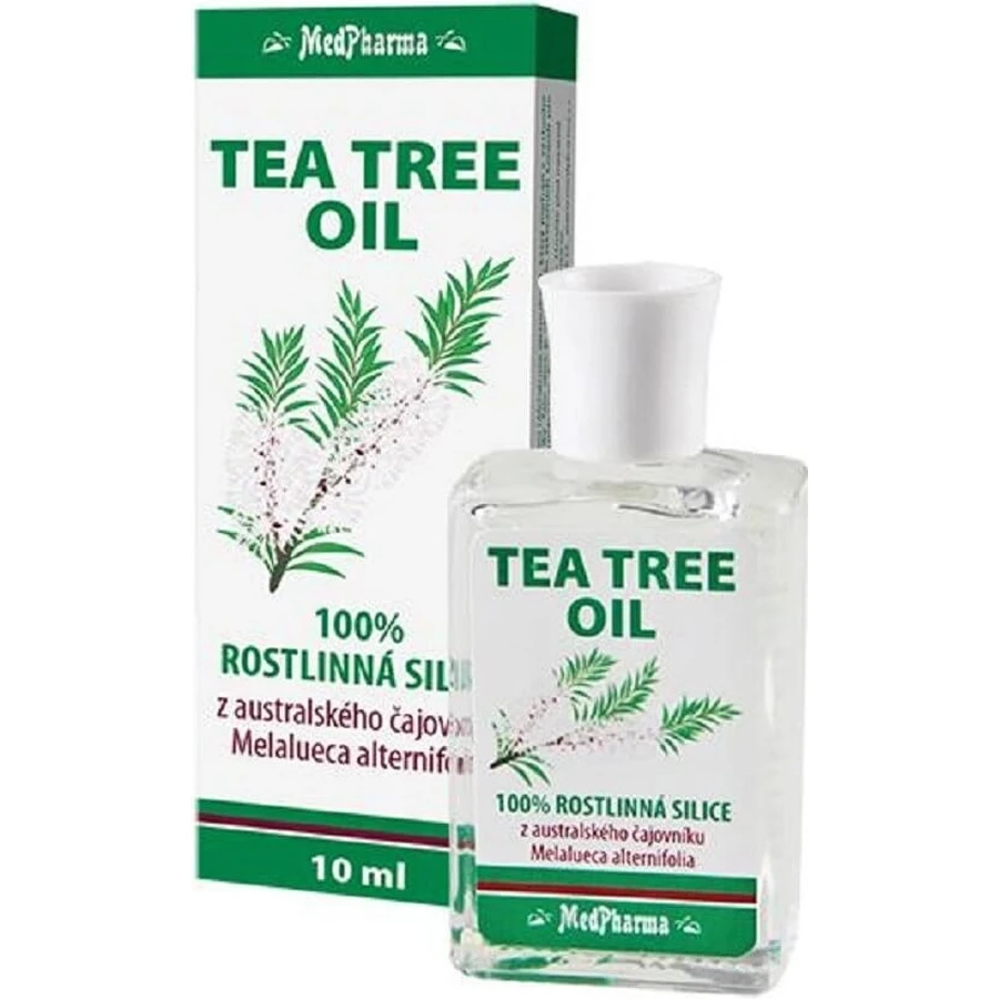MedPharma TEA TREE OIL 1×10 ml, 100% Australian Tea Tree Essential Oil