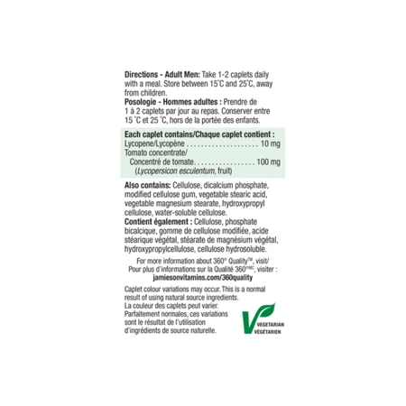 JAMIESON LYCOPEN LYCOPEN 10000 µg 1×60 cps, food supplement