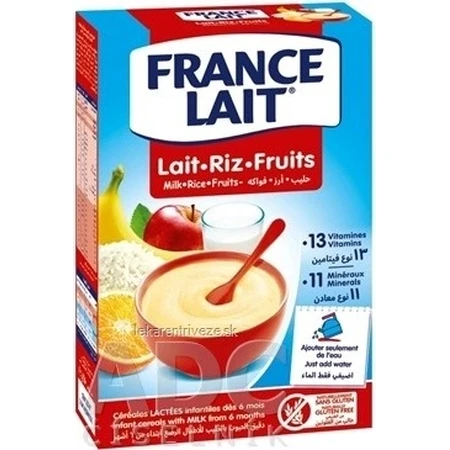 FRANCE LAIT Reisbrei mit Milch und Obst 1×250g, Babybrei