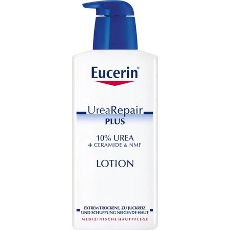 Eucerin UreaRepair PLUS Körperlotion 10% Urea 400 ml, feuchtigkeitsspendend für die Haut