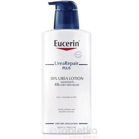 Eucerin UreaRepair PLUS Körperlotion 10% Urea 400 ml, feuchtigkeitsspendend für die Haut