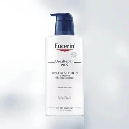 Eucerin UreaRepair PLUS Körperlotion 10% Urea 400 ml, feuchtigkeitsspendend für die Haut