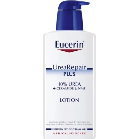 Eucerin UreaRepair PLUS Körperlotion 10% Urea 400 ml, feuchtigkeitsspendend für die Haut