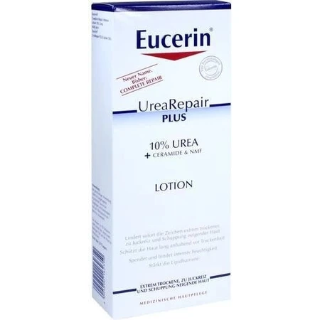 Eucerin UreaRepair PLUS Körperlotion 10% Urea 400 ml, feuchtigkeitsspendend für die Haut