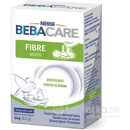BEBACARE FIBRE GOS/FOS, 20 × 2,2 g 