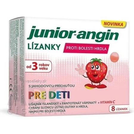Junior-angin Lutscher für Kinder 1×8 Stück, Lutscher für Kinder