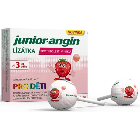 Junior-angin Lutscher für Kinder 1×8 Stück, Lutscher für Kinder