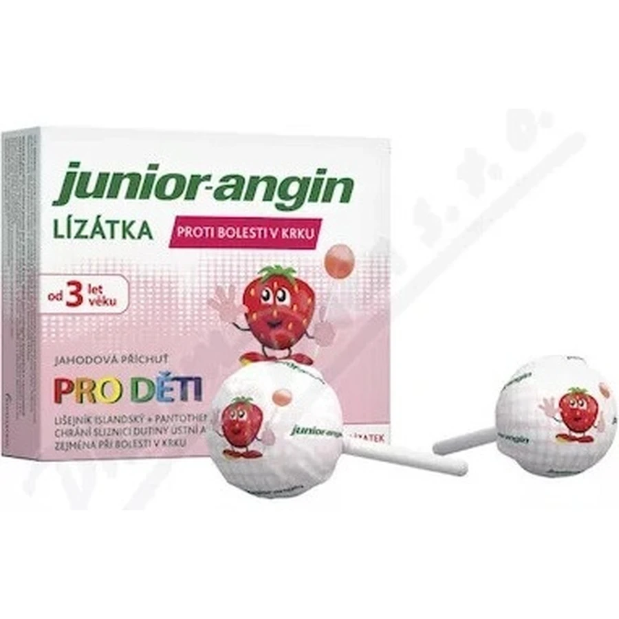 Junior-angin Lutscher für Kinder 1×8 Stück, Lutscher für Kinder