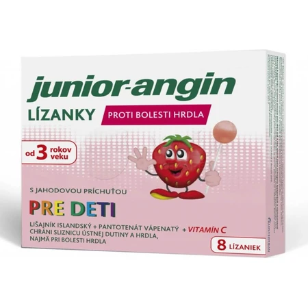 Junior-angin Lutscher für Kinder 1×8 Stück, Lutscher für Kinder