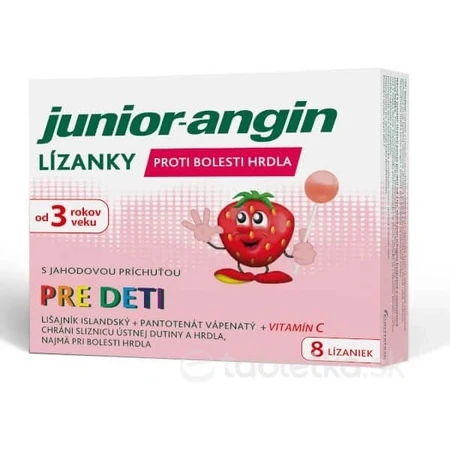 Junior-angin Lutscher für Kinder 1×8 Stück, Lutscher für Kinder