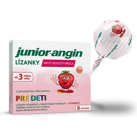 Junior-angin Lutscher für Kinder 1×8 Stück, Lutscher für Kinder