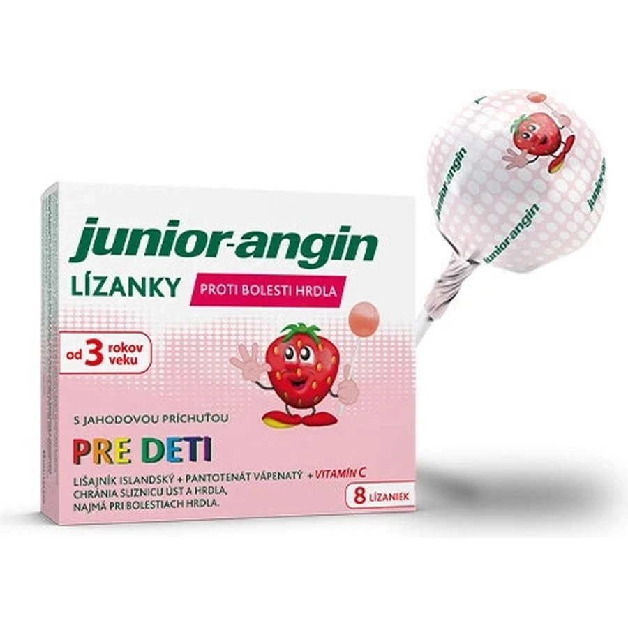 Junior-angin Lutscher für Kinder 1×8 Stück, Lutscher für Kinder