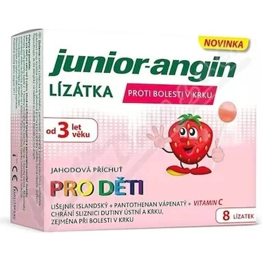 Junior-angin Lutscher für Kinder 1×8 Stück, Lutscher für Kinder