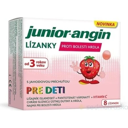 Junior-angin Lutscher für Kinder 1×8 Stück, Lutscher für Kinder