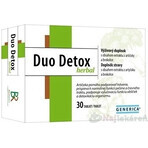 GENERICA DUO DETOX Herbal 1×30 tbl, supliment alimentar
